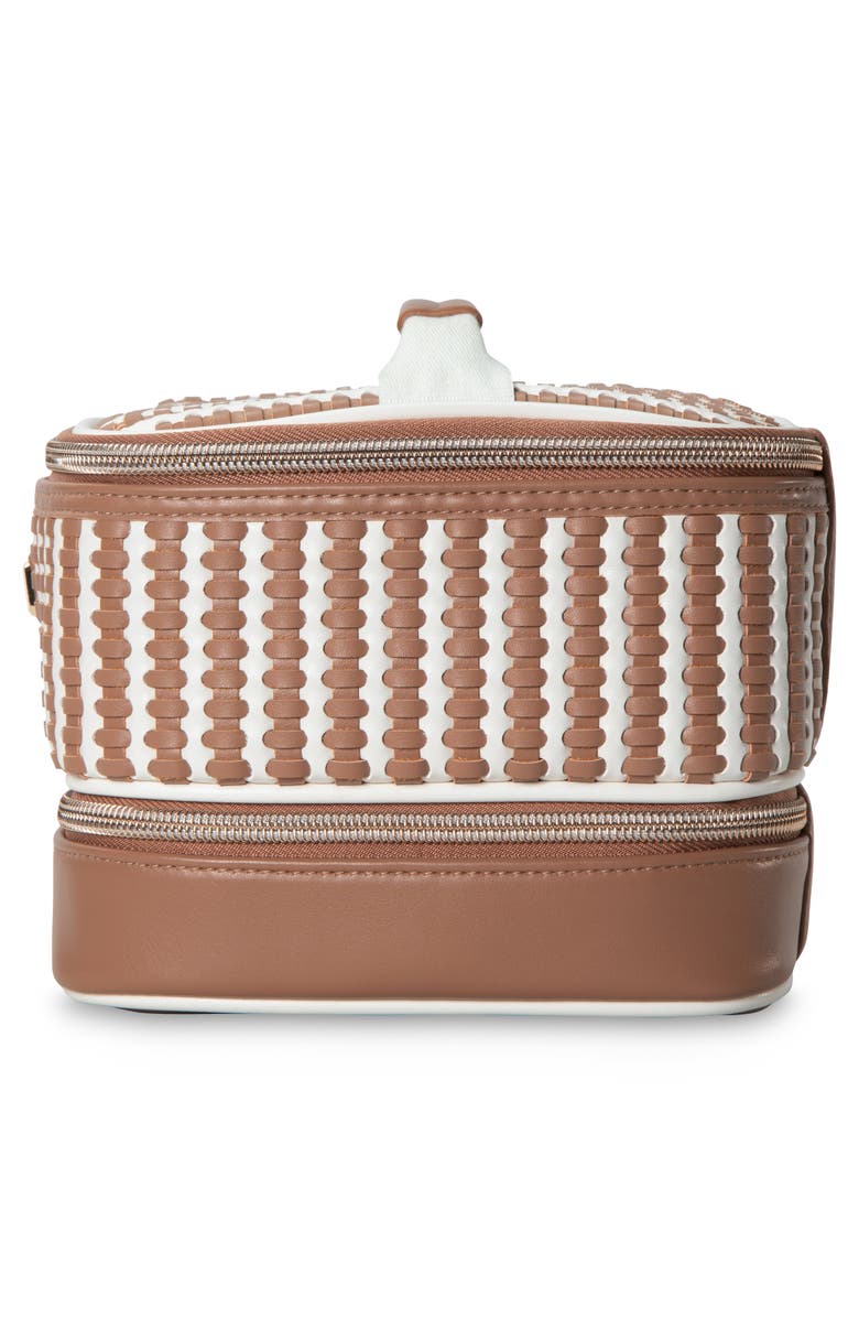 Stephanie Johnson Jenny Train Case, Alternate, color, Brown