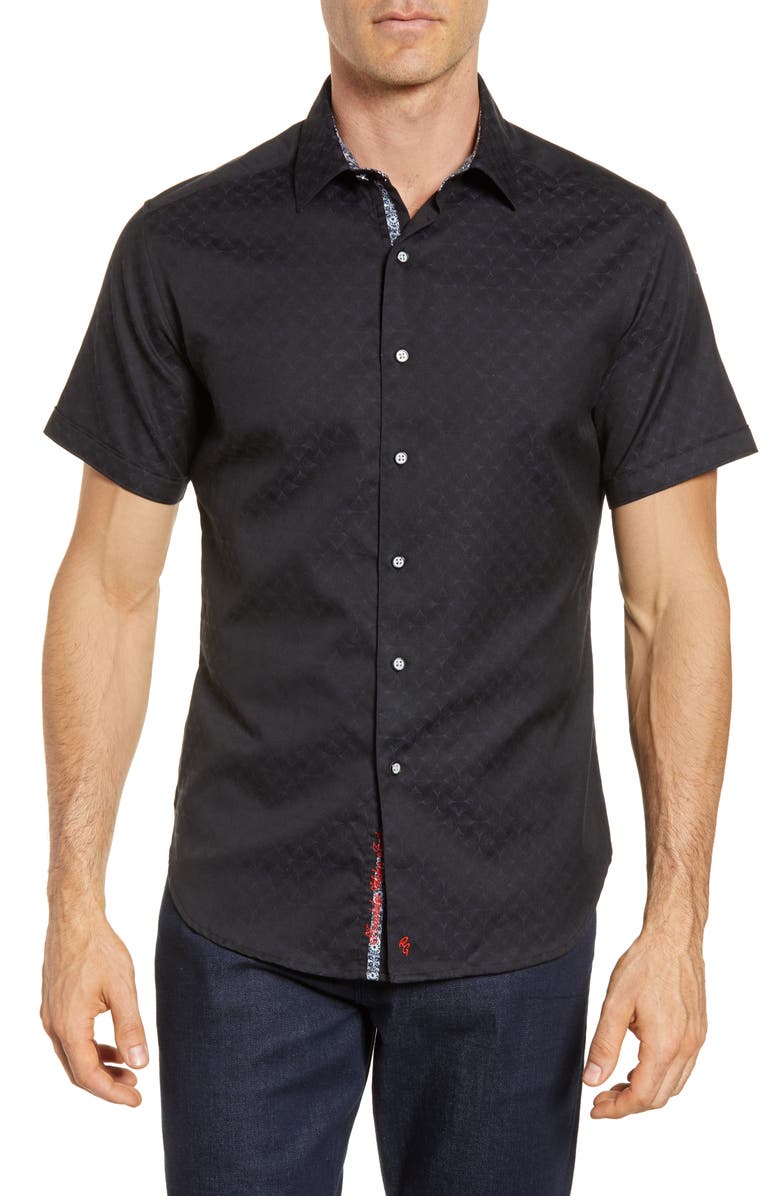 Robert Graham Diamante Classic Fit Shirt, Main, color, 