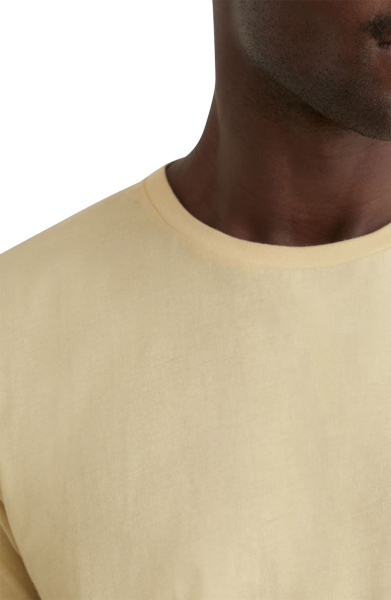 Reiss Bless Cotton T-Shirt, Alternate, color, Sorbet Yellow