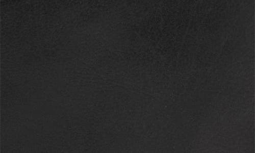 Mancini Triple Compartment Leather Briefcase In Black