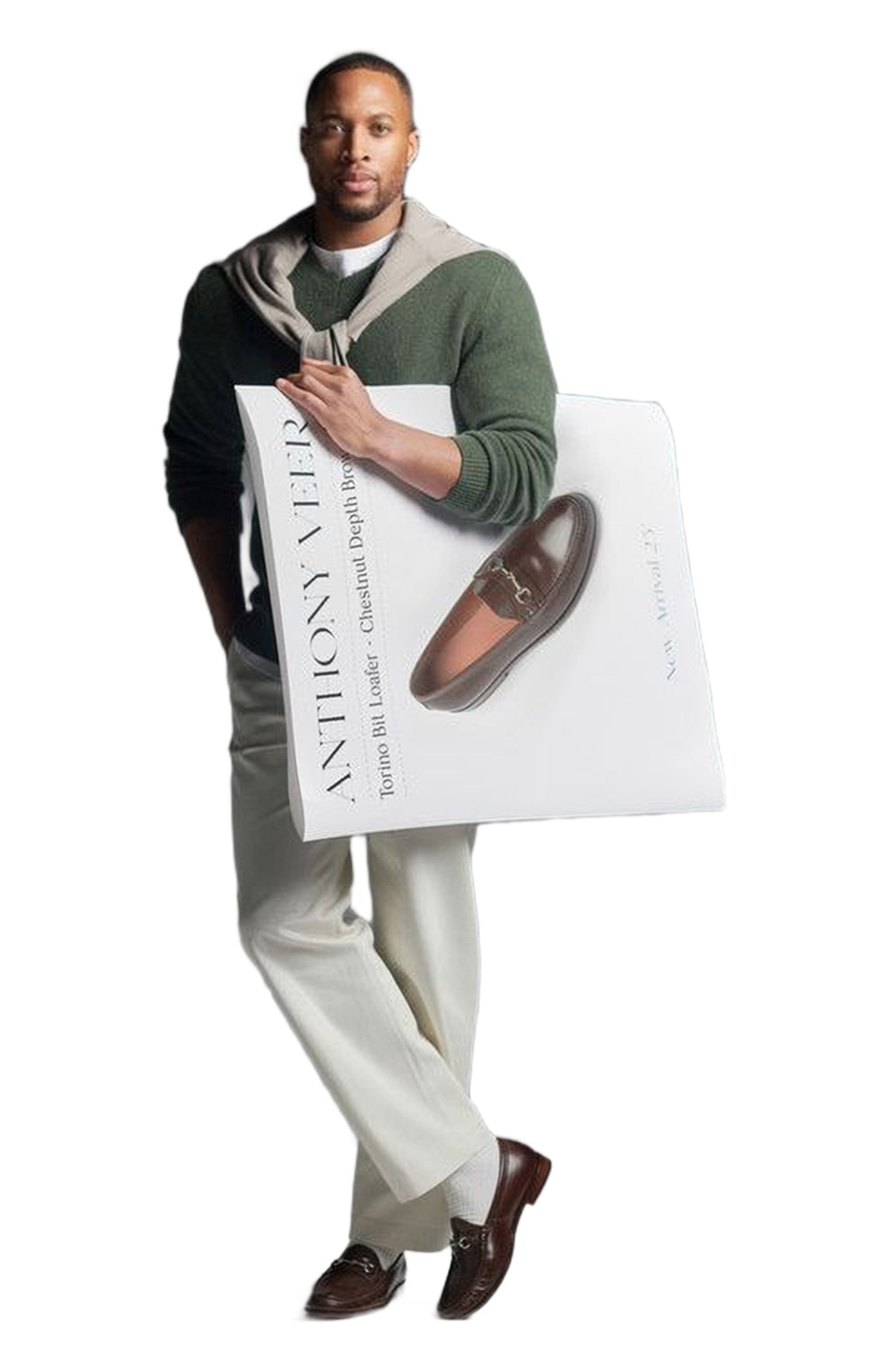 Anthony Veer Torino Bit Loafer, Alternate, color, Obsidian Black