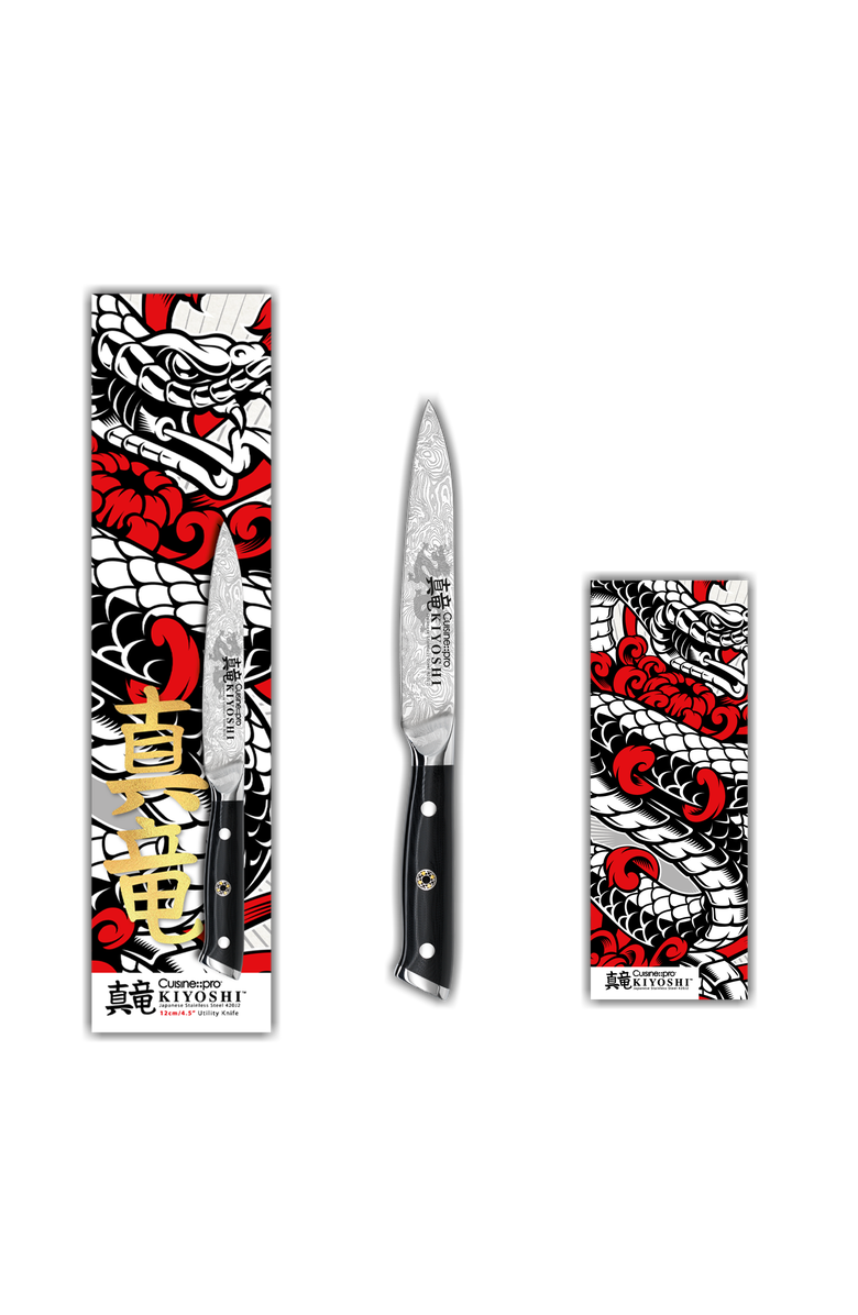 Cuisine::pro<sup>®</sup> KIYOSHI<sup>®</sup> 4.5" Utility Knife, Alternate, color, Silver