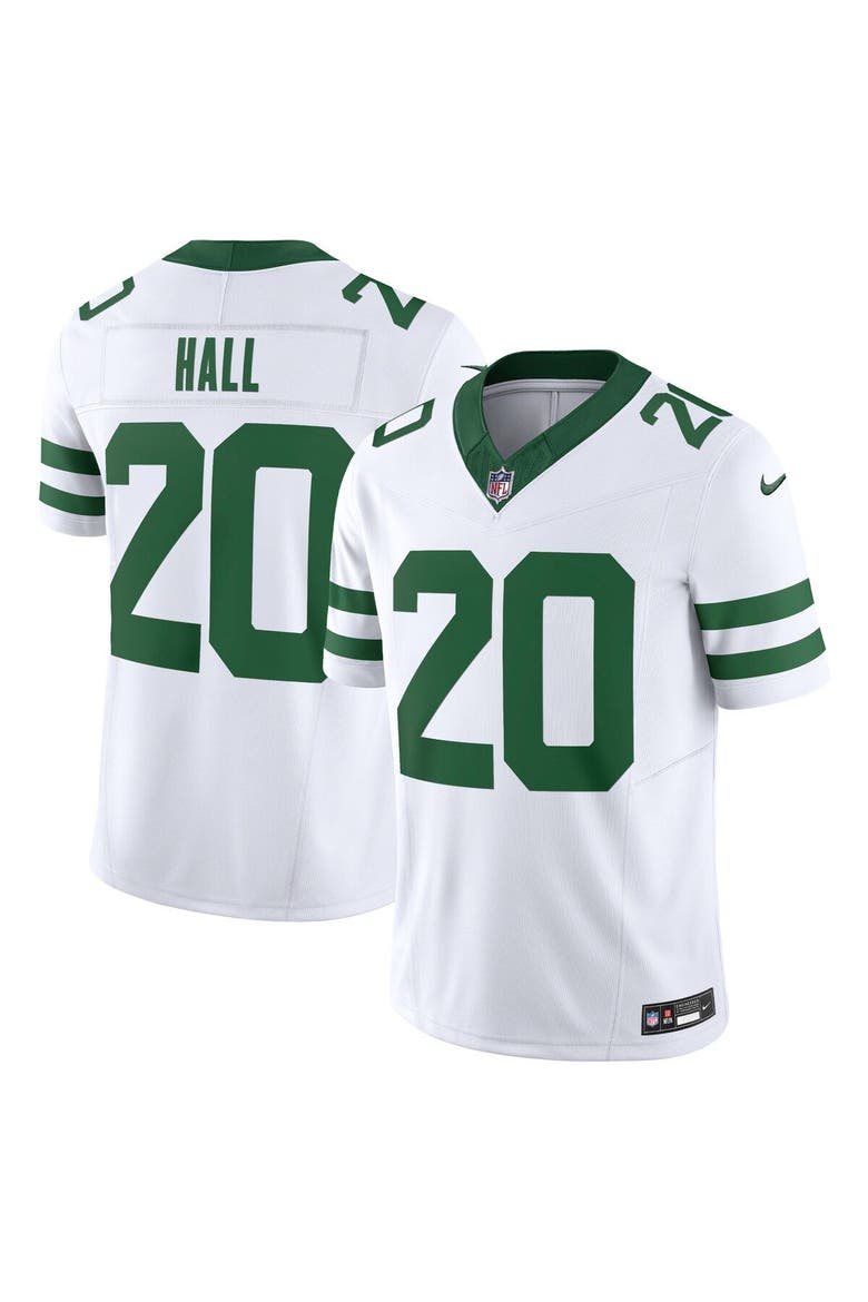 Men's Nike Breece Hall White New York Jets Vapor F.U.S.E. Limited Jersey, Main, color, White