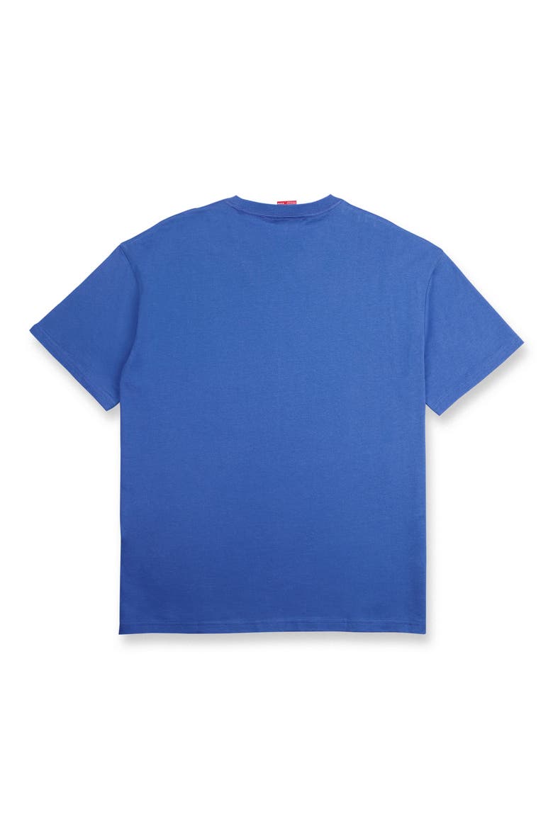 Young Guns Impaired Oversize Graphic Cotton T-Shirt, Alternate, color, NEBULAS BLUE