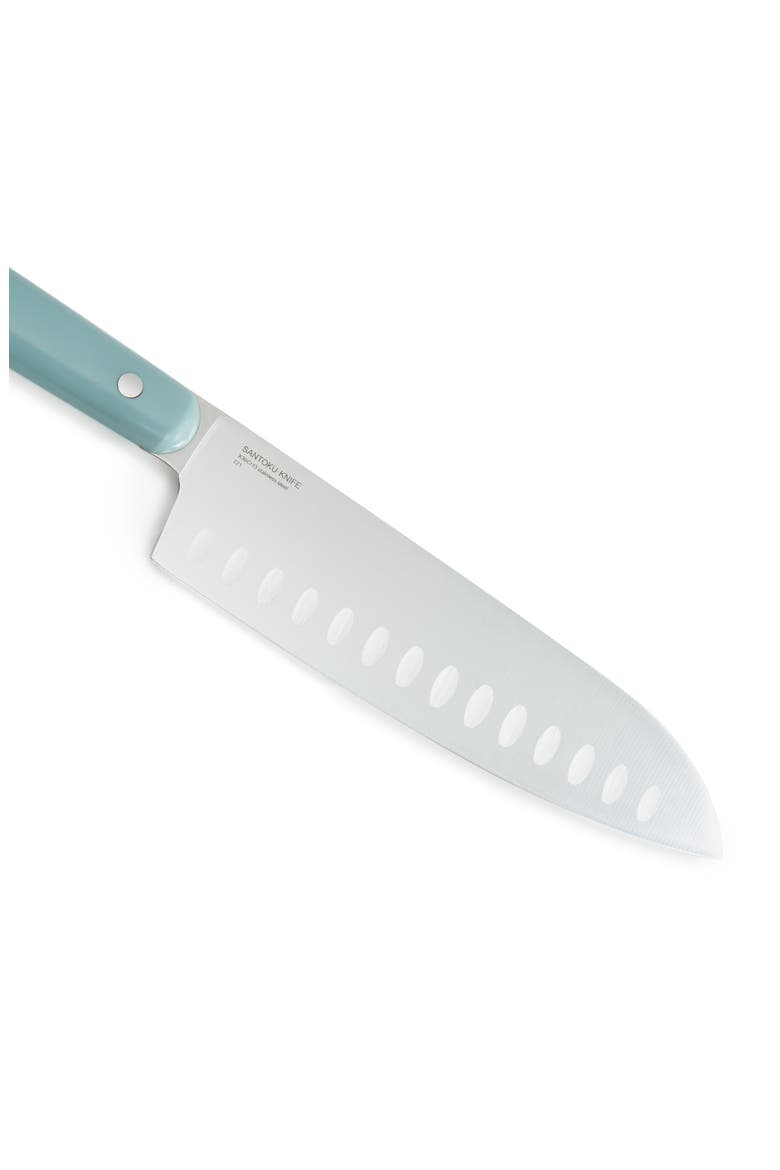 Leo Slate 7" Santoku Knife, Alternate, color, BLUE