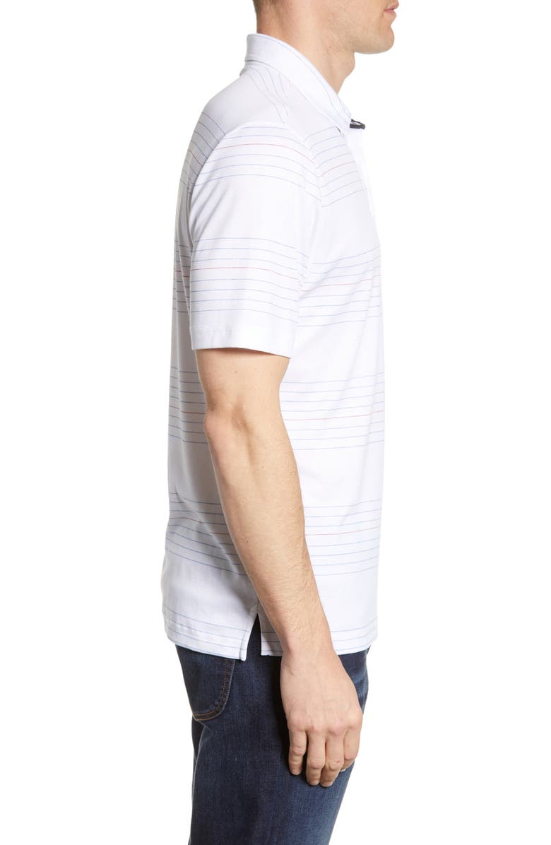 TravisMathew Gooden Regular Fit Stripe Polo, Alternate, color, 