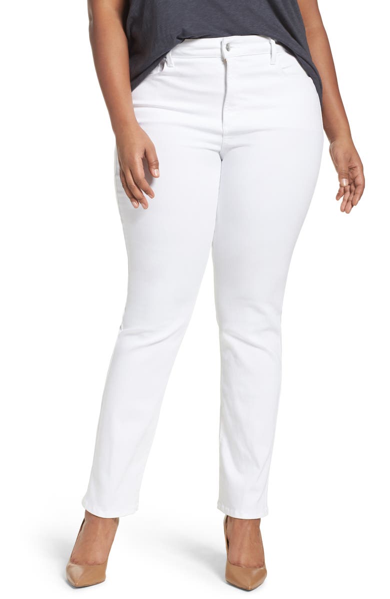 NYDJ Marilyn Stretch Straight Leg Jeans, Main, color, 