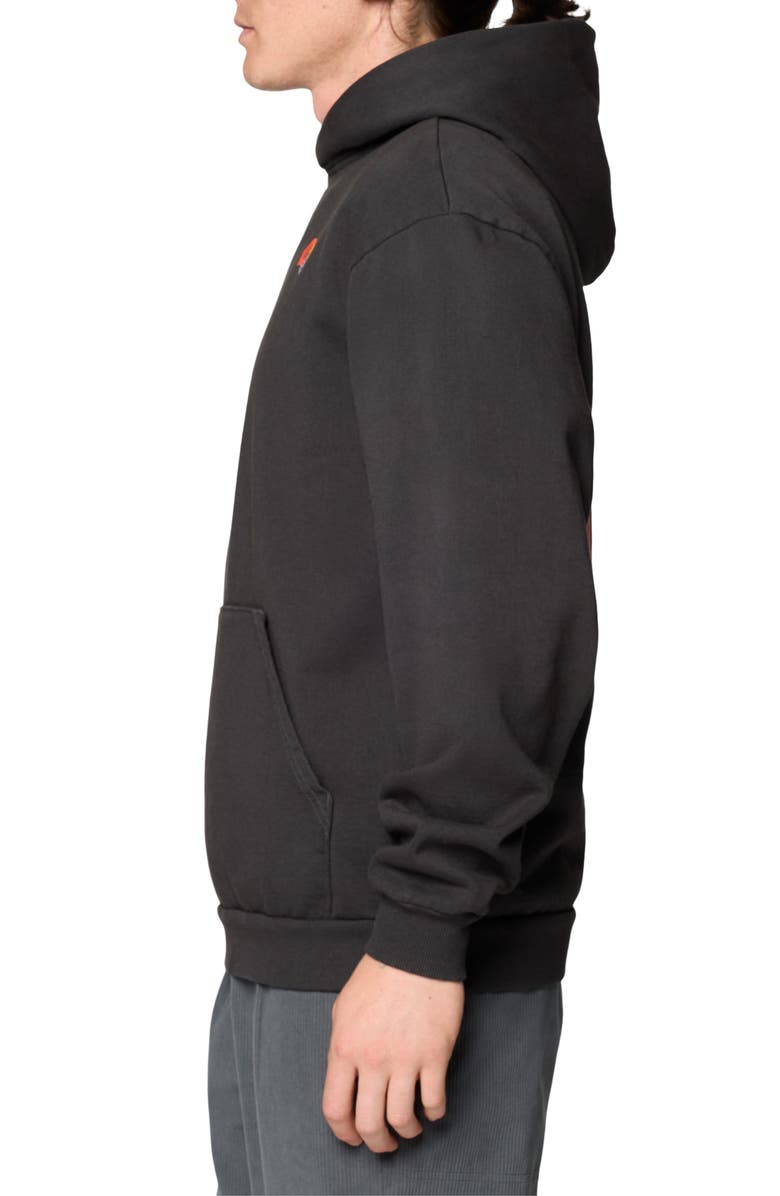 Mountain Hardwear Tricolor Logo Graphic Hoodie, Alternate, color, Stealth Grey