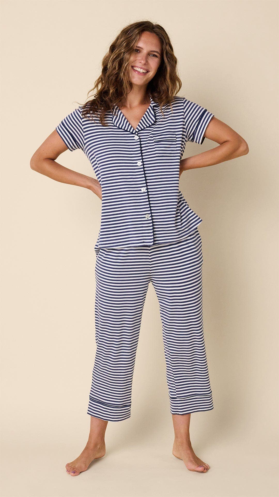 Essential Stripe Navy