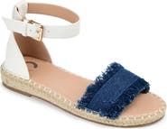 Journee Collection Tristeeen Ankle Strap Espadrille Sandal