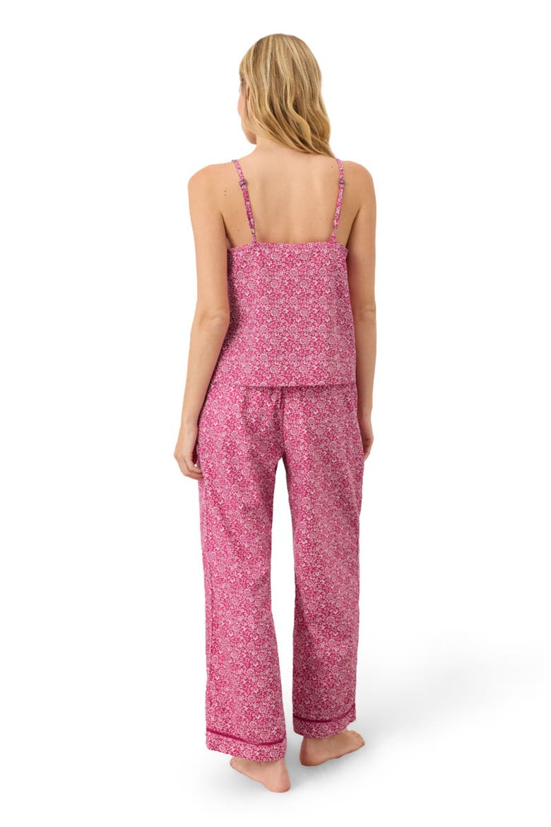 Organic Cotton Breezy Sleep Cami, Alternate, color, Block Print Pink