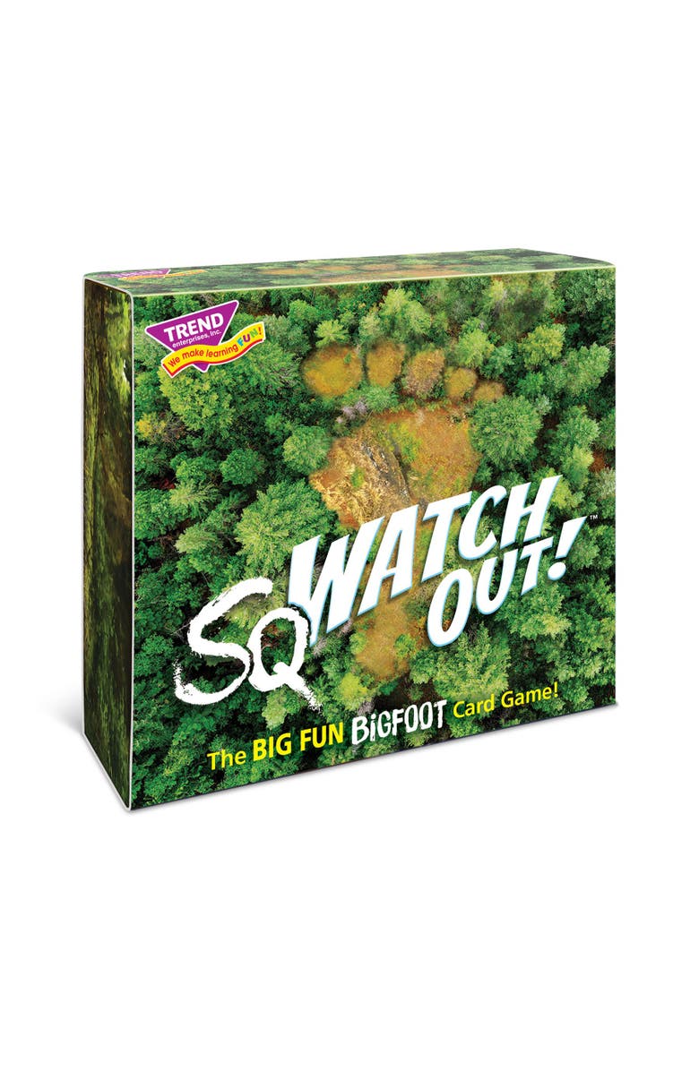 TREND Enterprises Sqwatch Out! Three Corner Card Game, Alternate, color, Multicolored