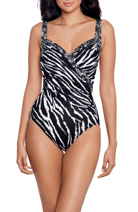 Tigre Sombre Sanibel Underwire One-Piece Swimsuit