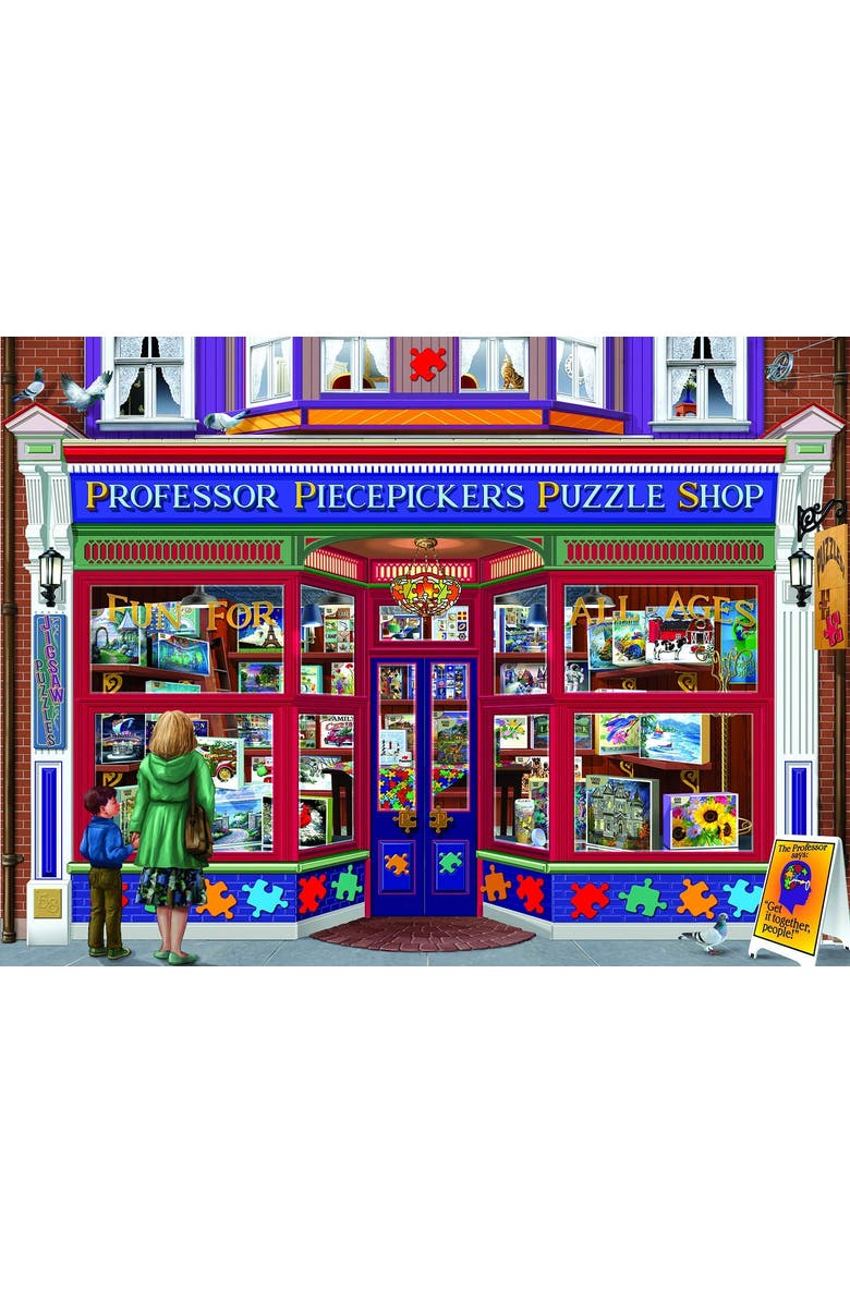 Sunsout Professor Piecepickers Puzzle Shop 1000 piece Jigsaw Puzzle for Adults, Alternate, color, Multicolor