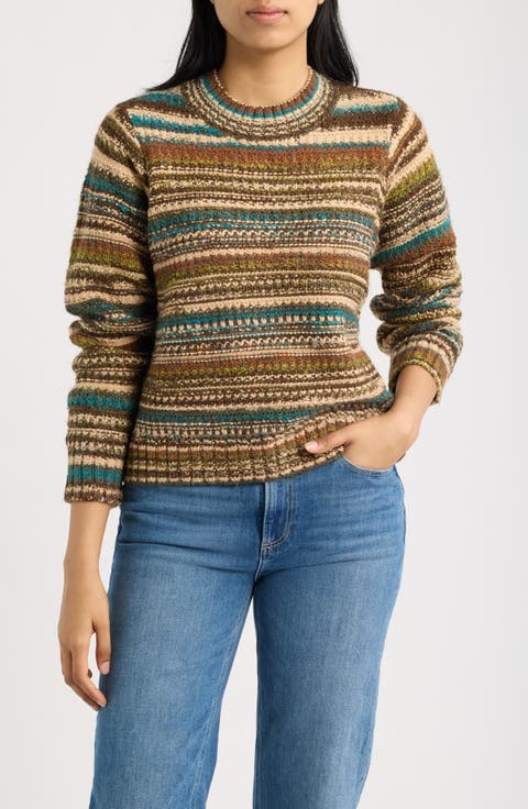 Mixed Stripe Sweater