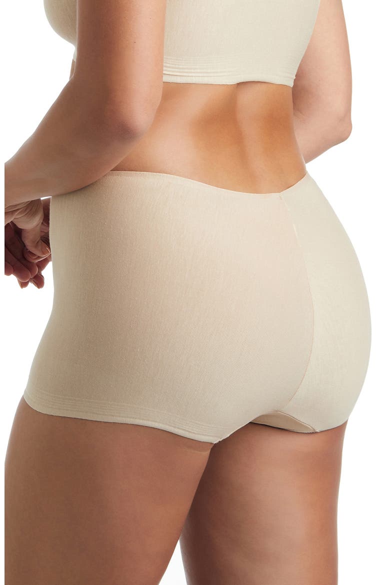 Wonderful Edge® 3-Pack Cotton & Modal Boyshorts, Alternate, color, WARM BEIGE