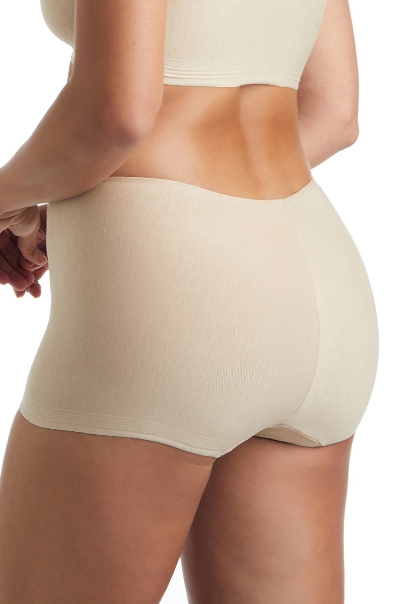 TC Wonderful Edge<sup>®</sup> 3-Pack Cotton & Modal Boyshorts, Alternate, color, Warm Beige