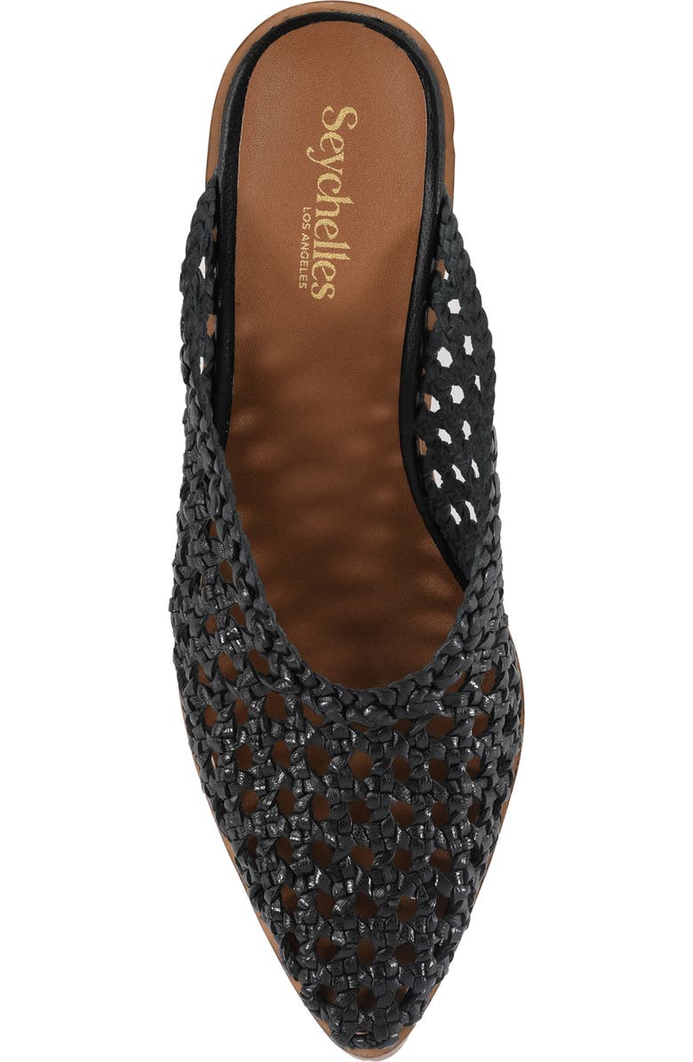 Seychelles Moonshine Woven Mule, Alternate, color, Black