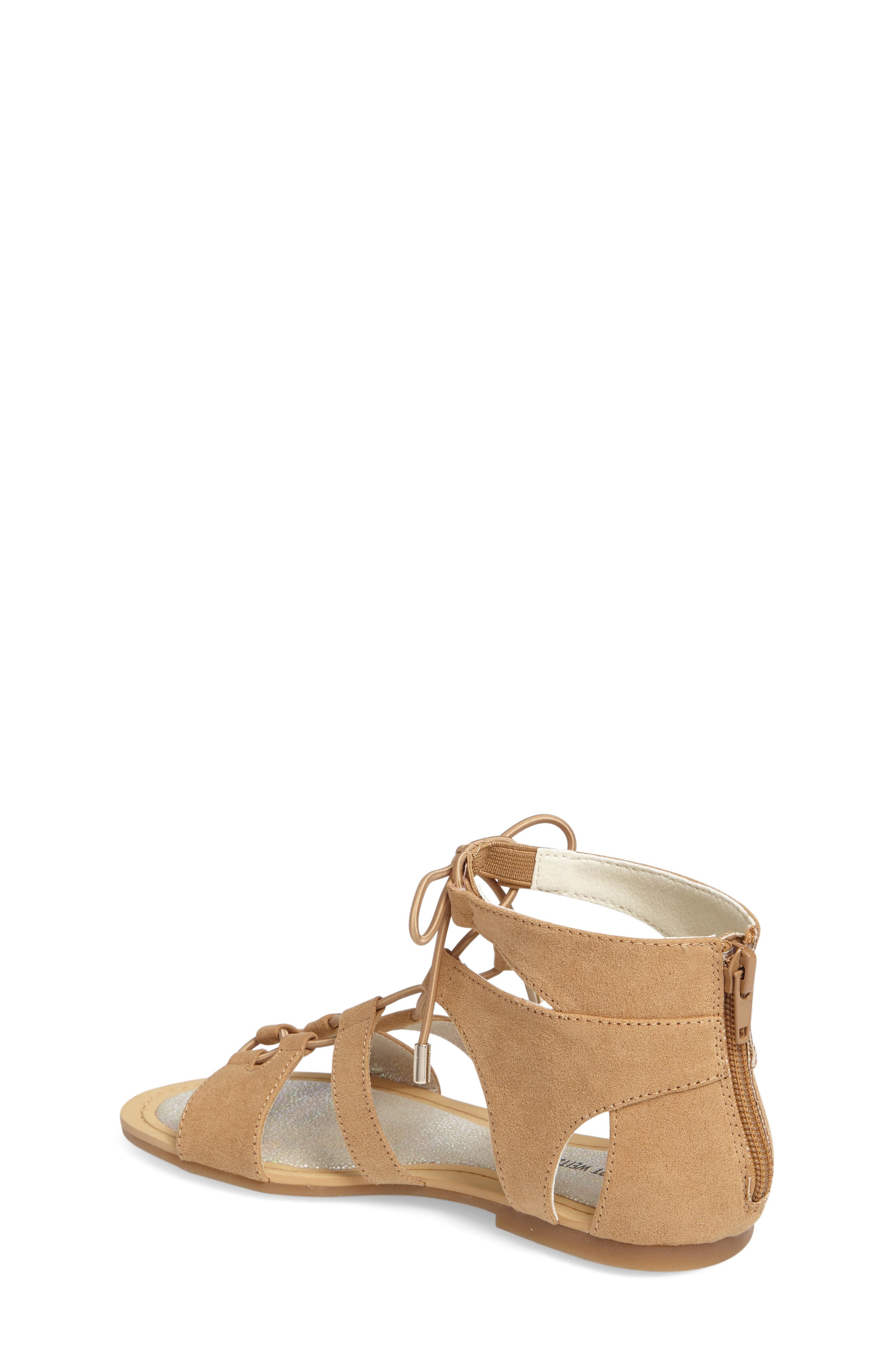 Stuart Weitzman Camia Romanesque Sandal, Alternate, color, 