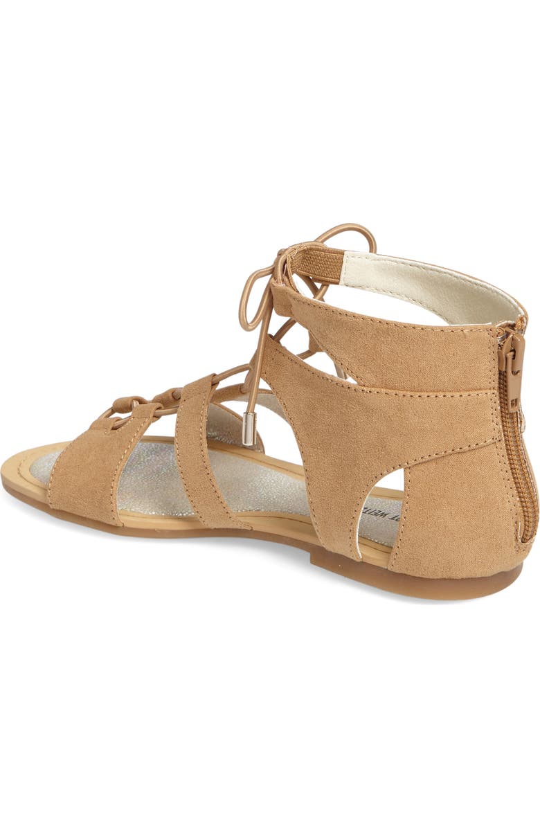 Stuart Weitzman Camia Romanesque Sandal, Alternate, color,