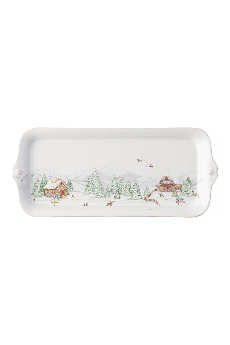 North Pole Hostess Tray, Main, color, WHITEWASH/MULTI
