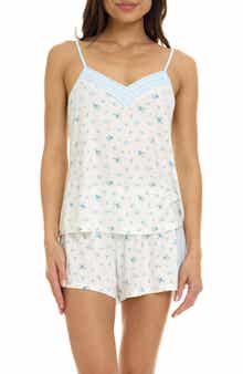 Flora By Flora Nikrooz Amari Camisole, Shorts & Pants 3-Piece Pajamas