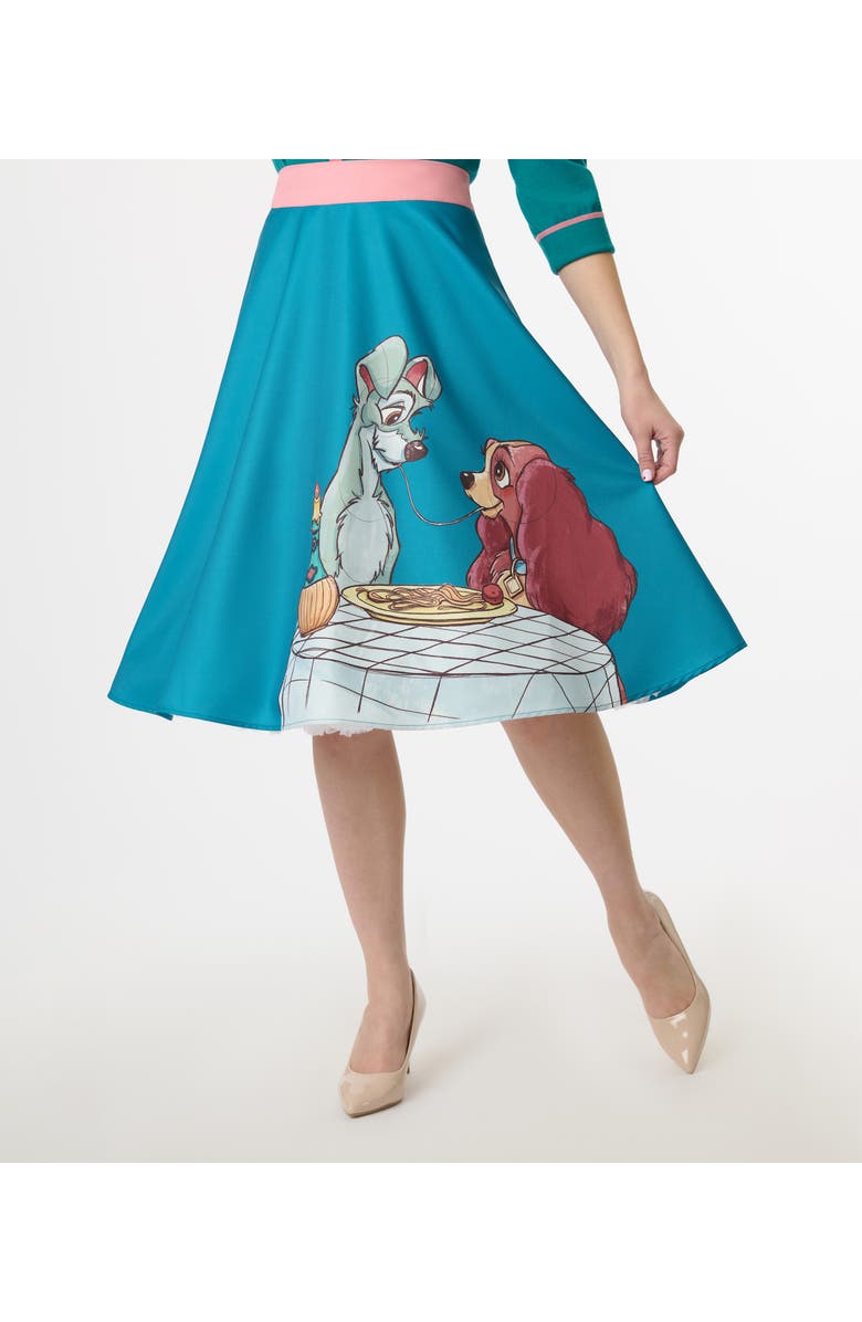 Unique Vintage Vivien Swing Skirt, Alternate, color, 