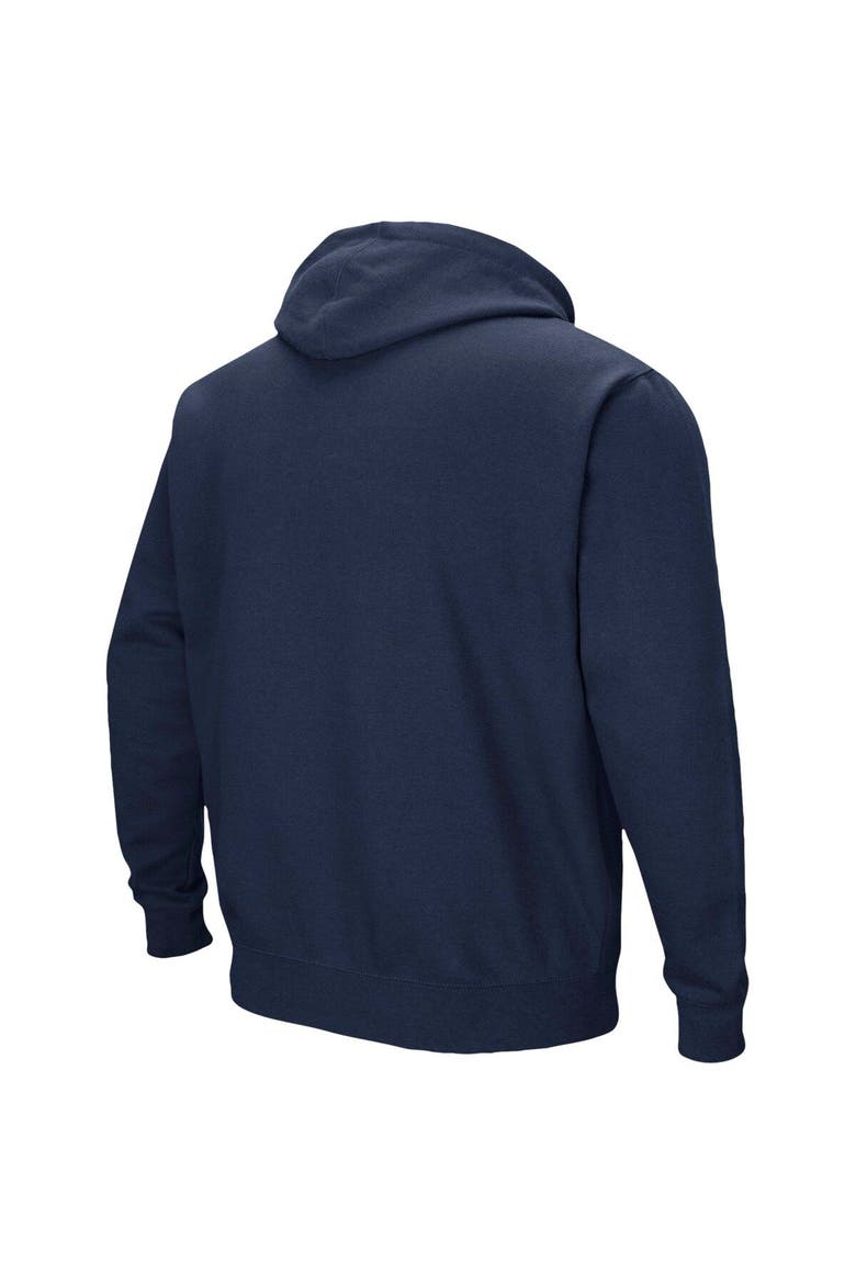 Men's Colosseum Navy Michigan Wolverines Double Arch Pullover Hoodie, Alternate, color, Navy