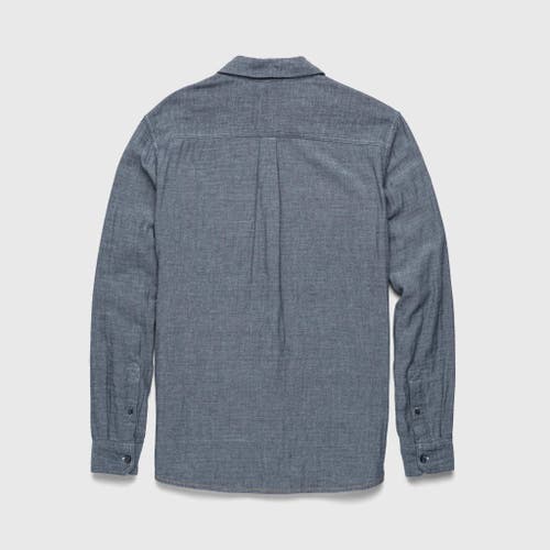 Surfside Supply Co. Zhu Double Gauze Shirt In Blue