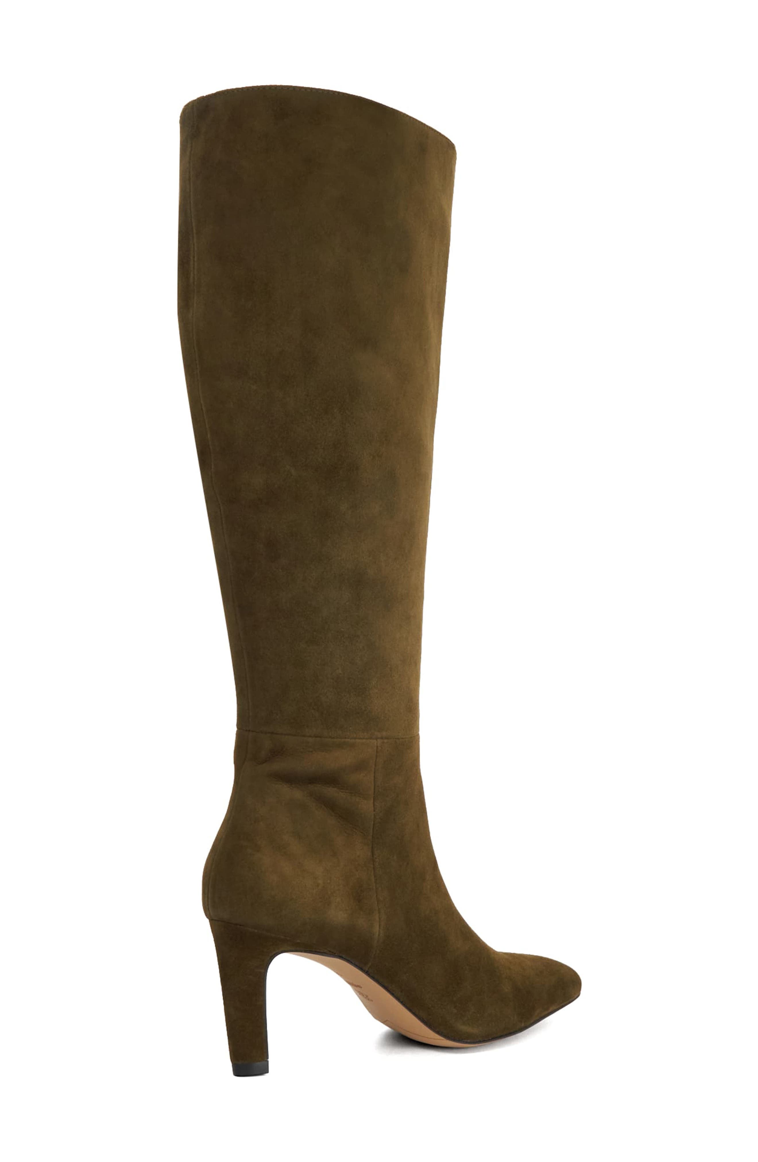 Standin Knee High Boot, Alternate, color, KHAKI