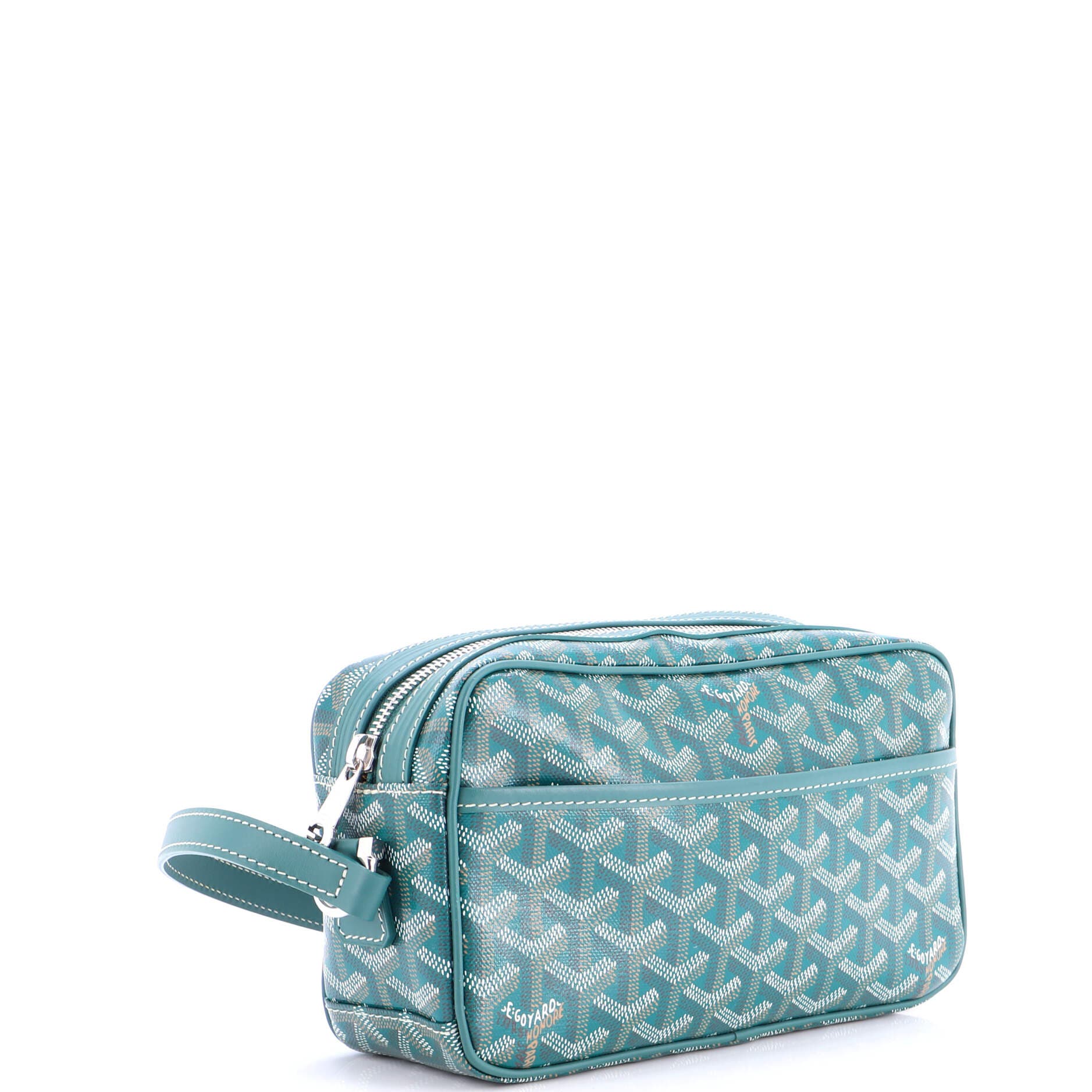 Pre-Owned Goyard Cap Vert Bag Coated Canvas, Alternate, color, Green