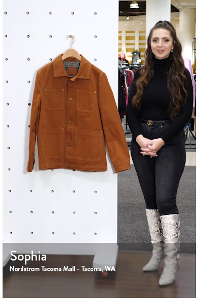 Baldwin Four Pocket Water Resistant Canvas Jacket video
