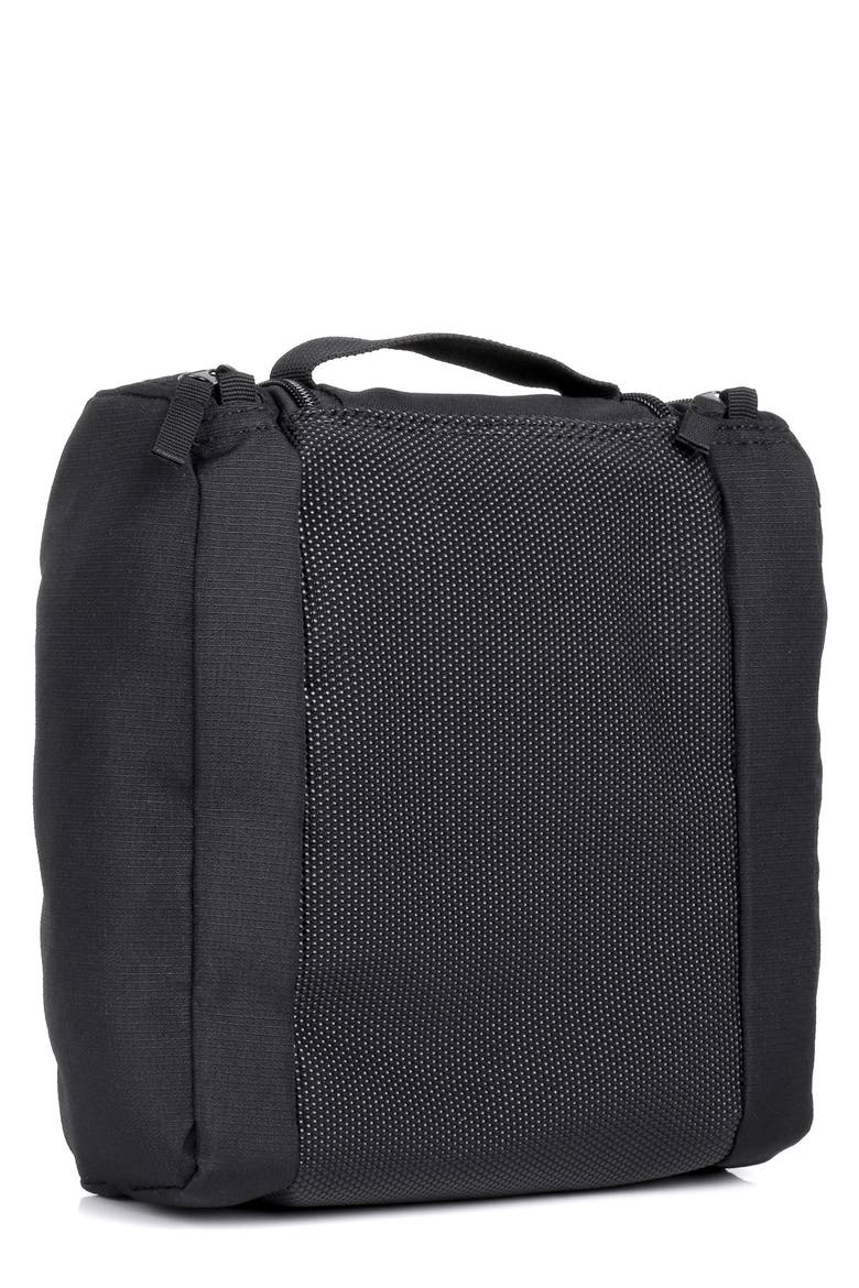 Double Zip Hanging Kit, Alternate, color, BLACK