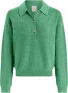 Varley Marlie Half Placket Knit Polo Sweater