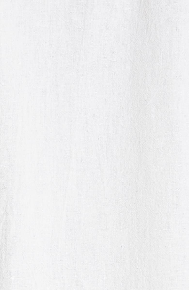 BEAMS Plus Cotton & Linen Short Sleeve Button-Up Shirt, Alternate, color,