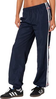 EDIKTED Bow Stripe Track Pants