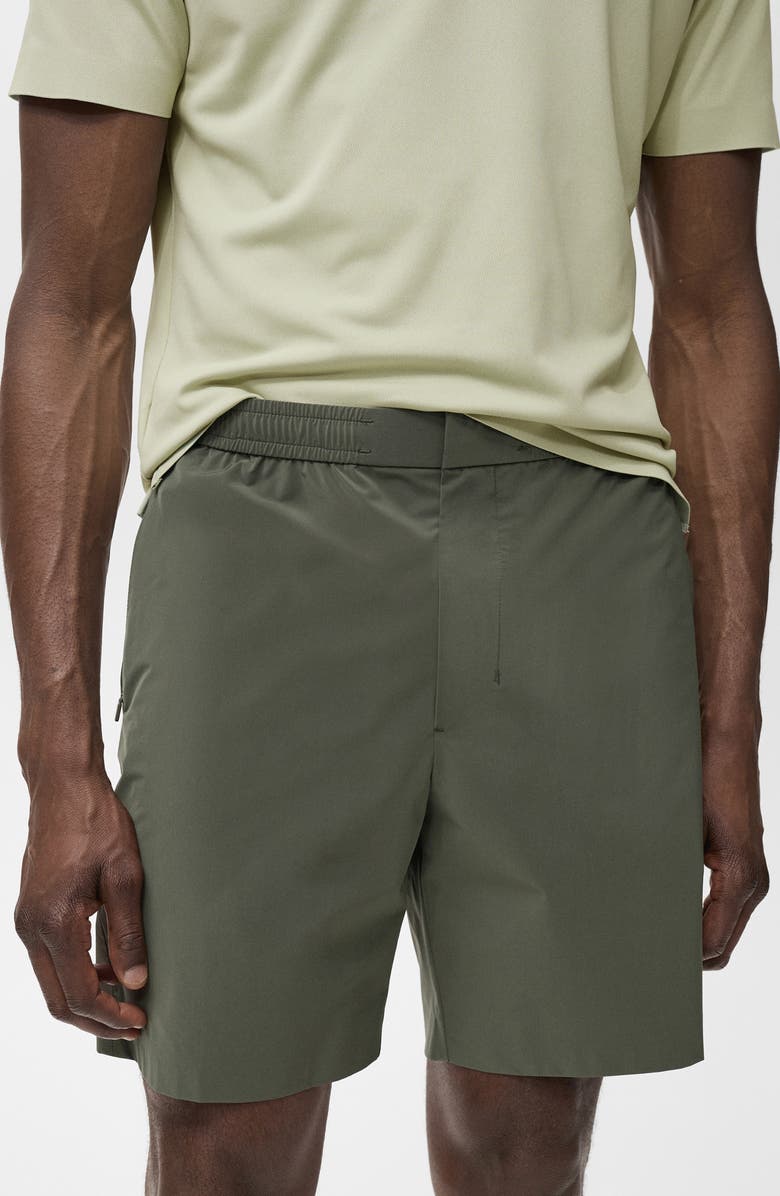 MANGO Water Repellent CoolMax<sup>®</sup> Bermuda Shorts, Alternate, color, Medium Green