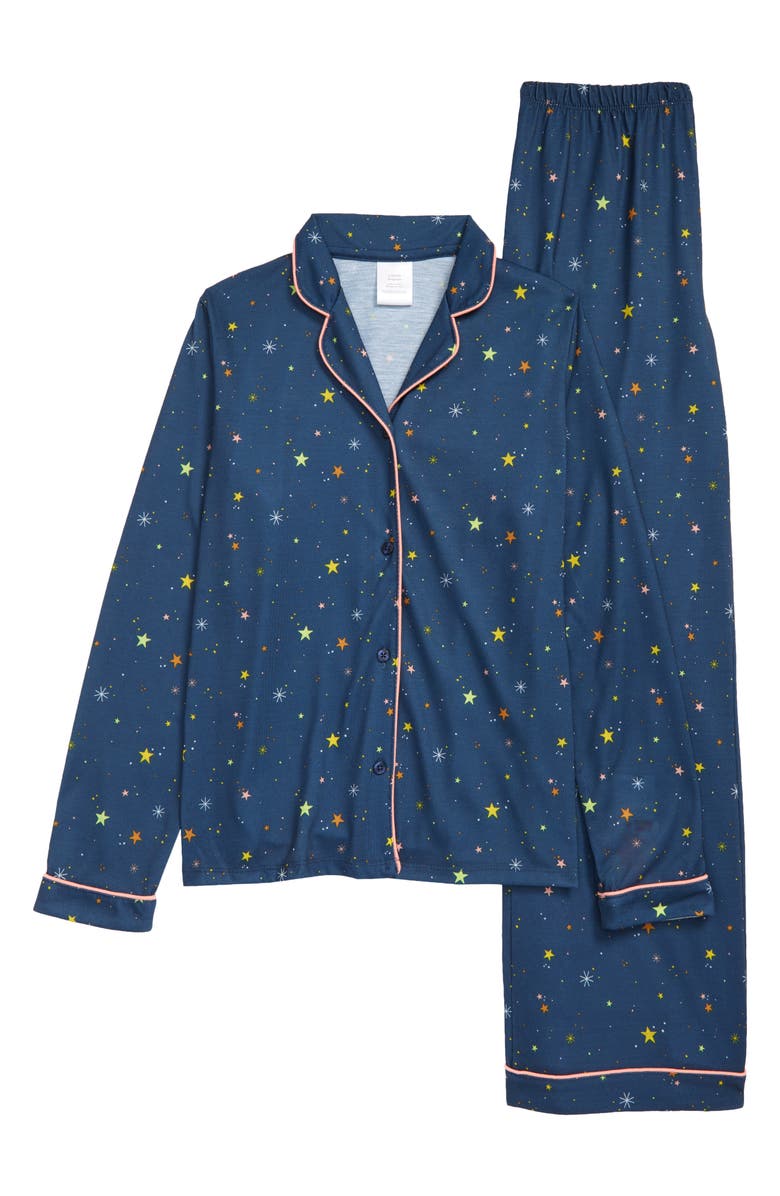 Nordstrom Kids' Classic Two-Piece Pajamas, Main, color, 