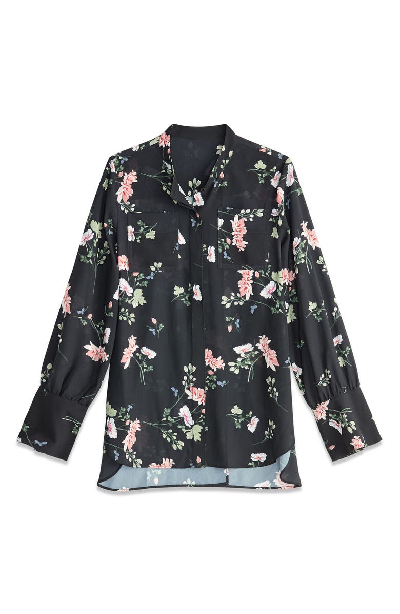 Rachel Roy Collection Print Pocket Blouse, Alternate, color,