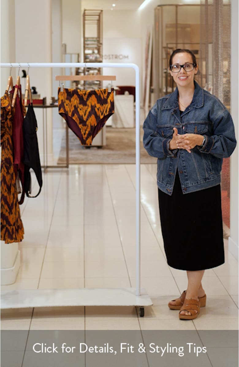 Zahara High Waist Bikini Bottoms, sales video thumbnail