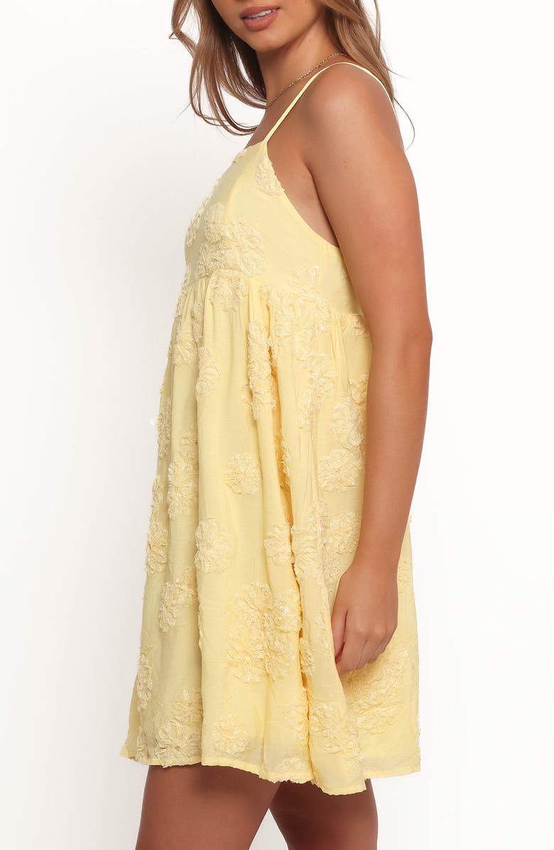 Petal & Pup Giana Embroidered Minidress, Alternate, color, Yellow
