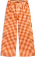 Mini Boden Kids' Gingham Cotton Pants