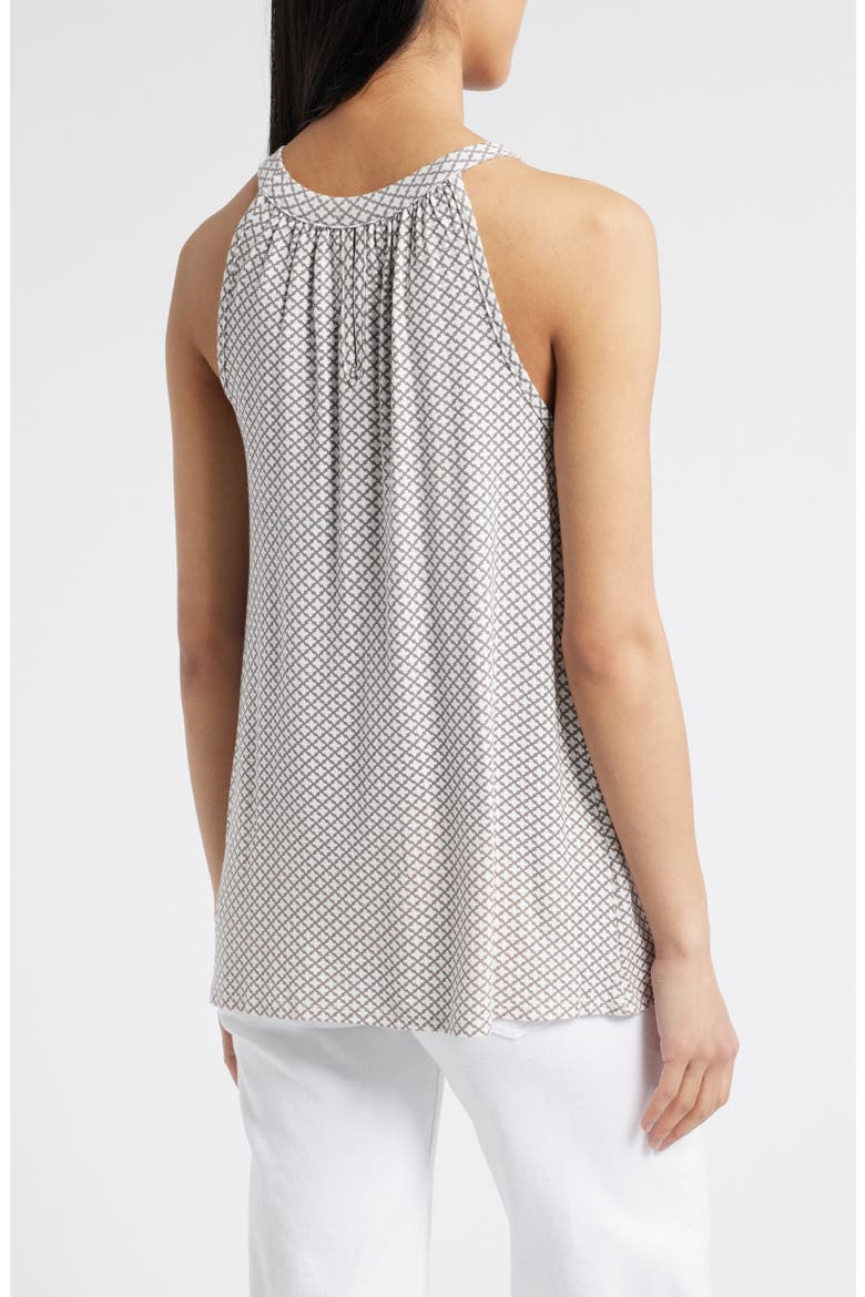 Tile Print Knit Tank, Alternate, color, GREY TILE