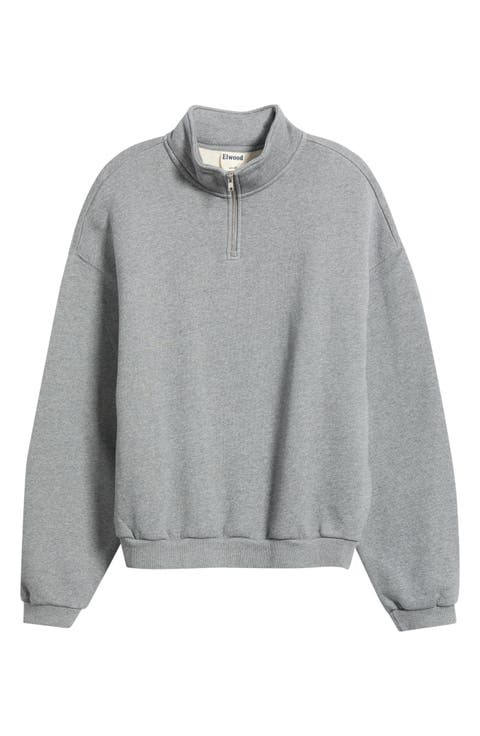 Oversize Core Quarter Zip Sweatshirt