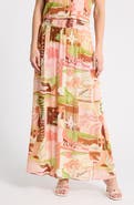 DR2 by Daniel Rainn Printed A-Line Skirt