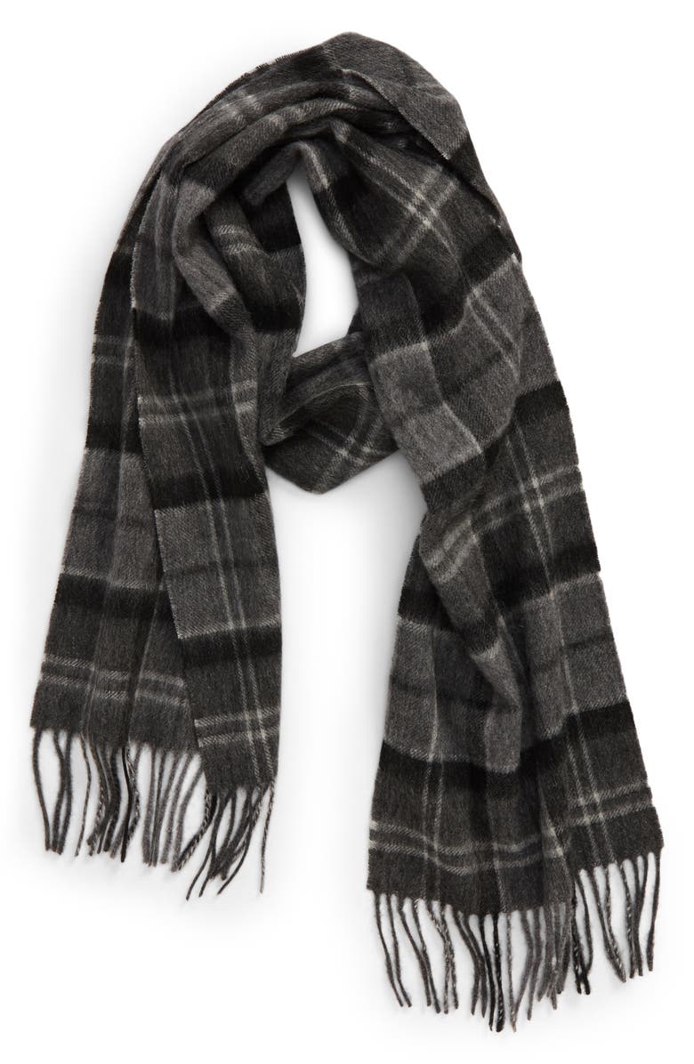 Barbour Merino Wool & Cashmere Scarf, Main, color, 