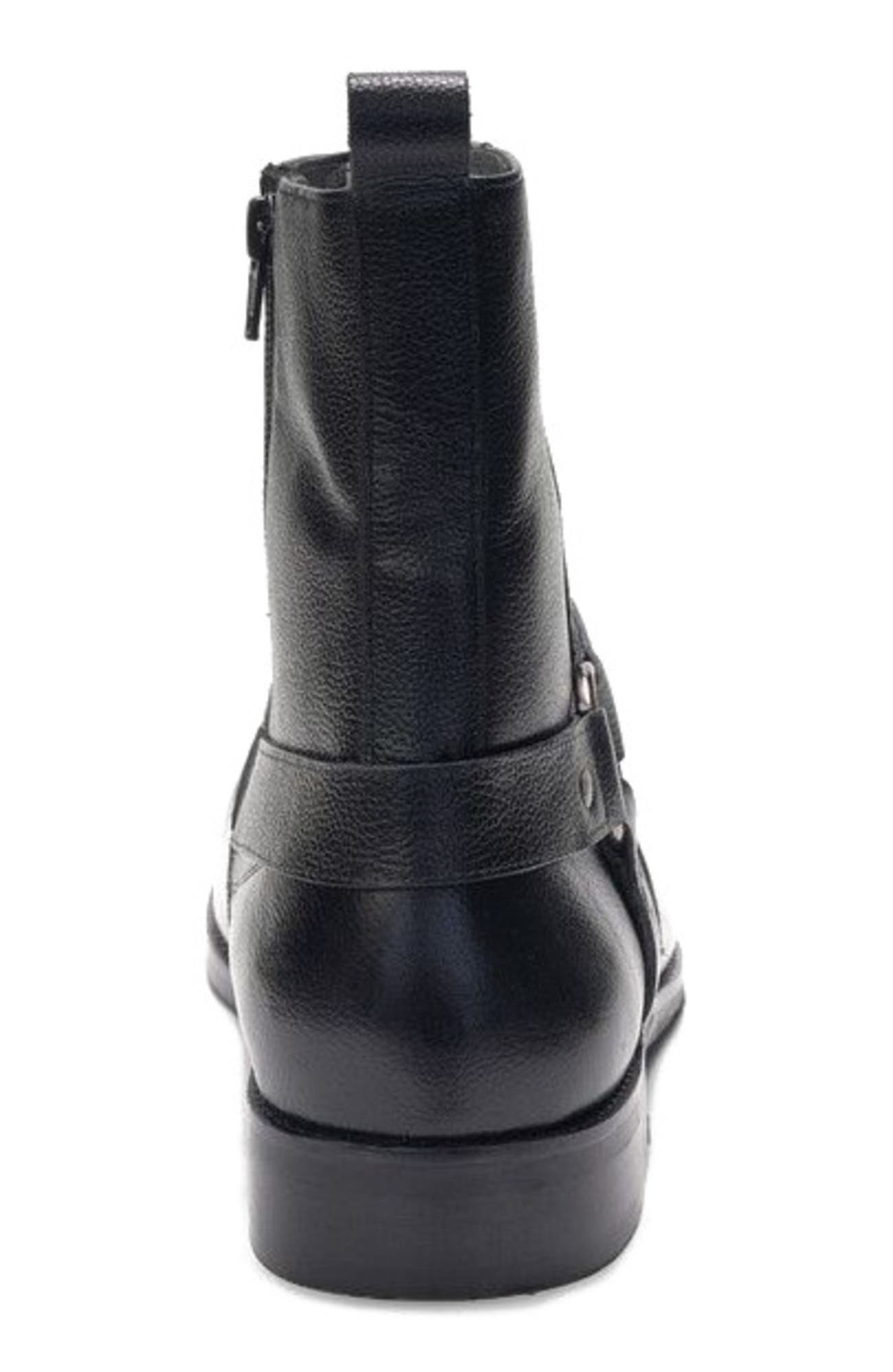 A. Veer Westin Harness Boot, Alternate, color, Black Leather