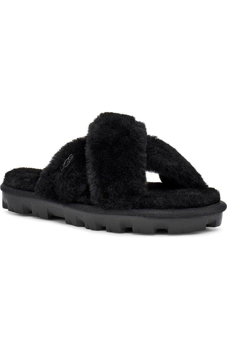 UGG<sup>®</sup> Fuzzette Genuine Shearling Slipper, Main, color,
