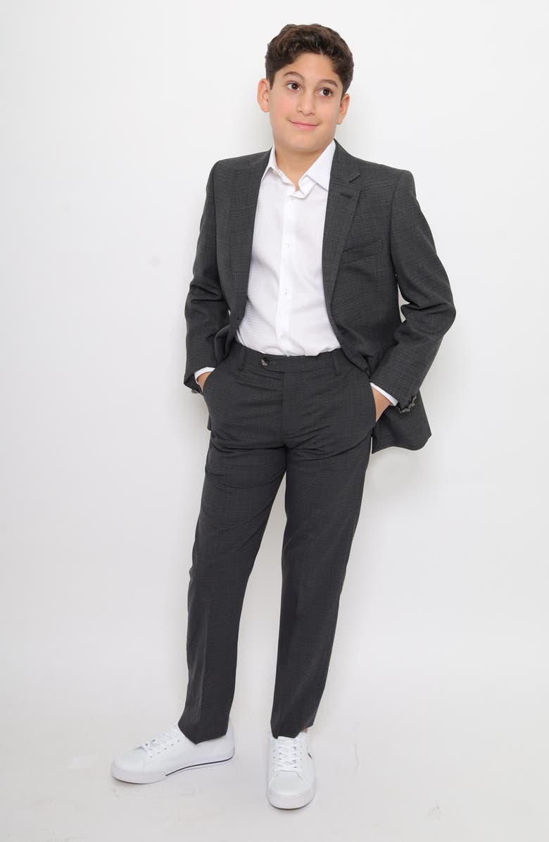 PinoPorte Kids' Chanty Z6 Wool Blend Suit, Alternate, color, 