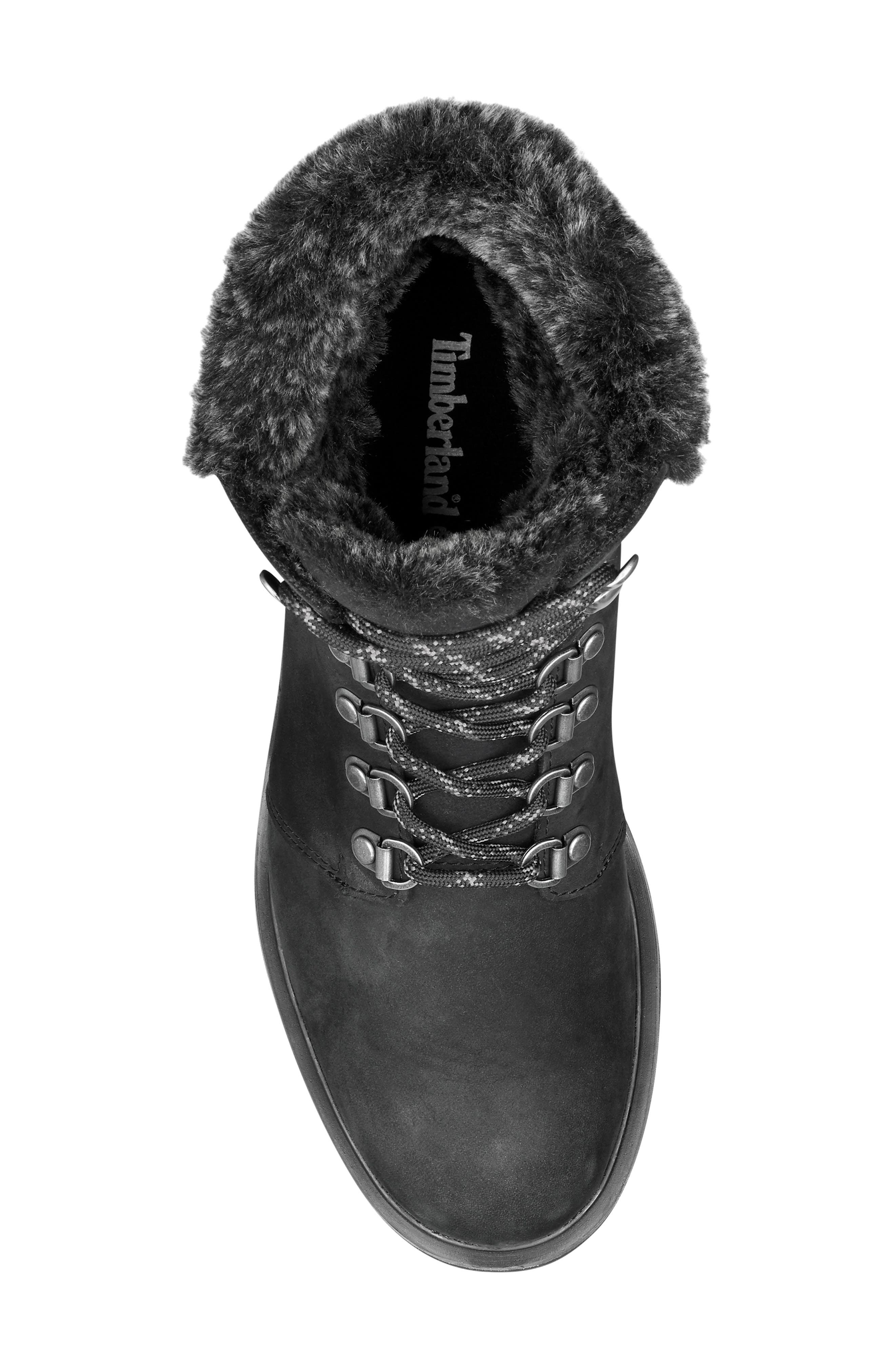 Timberland Kinsley Waterproof Faux Fur Lined Boot, Alternate, color, 